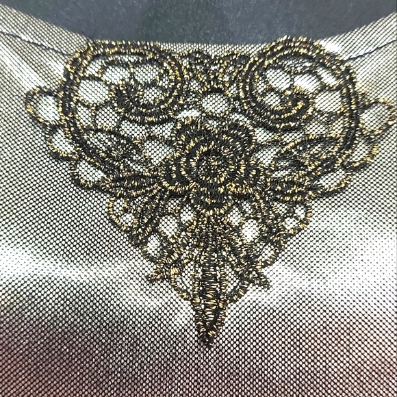 3 for $25- Gold Camisole Top, Size Large - Picture 5 of 13